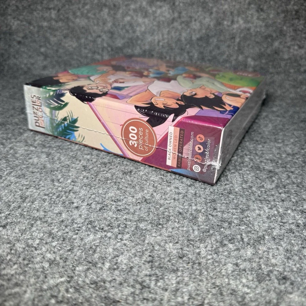 Kame House Kickback Puzzle Dragon Ball Puzzles of Color Kwanzaa Edwards 300 NEW